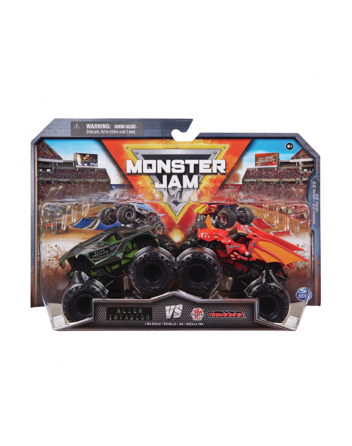 Monster Jam Samochody 1:64 2-pak 6064128 Spin Master główny