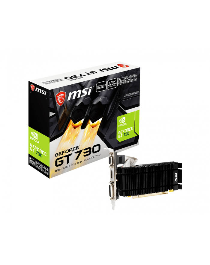 msi Karta graficzna GeForce GT730 2GB DDR3 64BIT DVI/HDMI główny