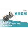 digitus Karta sieciowa przewodowa PCI Express 1x RJ45 2.5 Gigabit Ethernet 10/100/1000/2500Mbps - nr 2