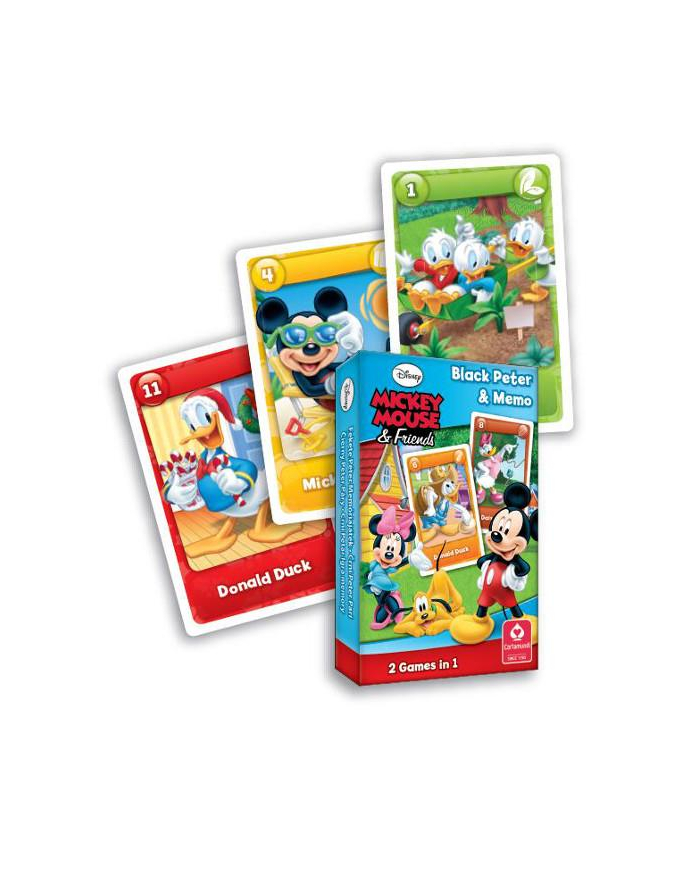 cartamundi Mickey 'amp; Friends Czarny Piotruś i Memo p20 główny