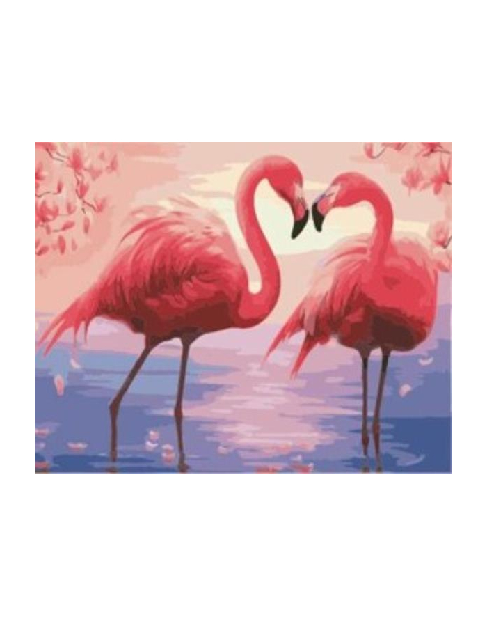 norimpex Malowanie po numerach Flamingi  40 x 50 5689 główny