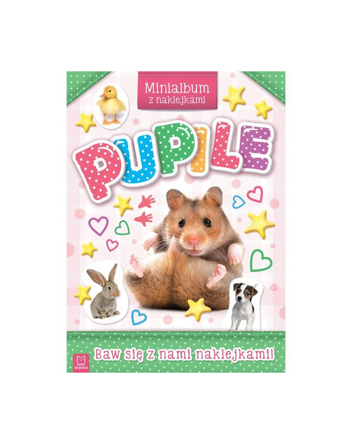 aksjomat Książka Pupile. Minialbum z naklejkami główny