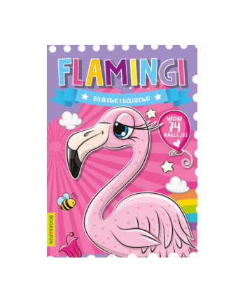booksandfun Kolorowanka Flamingi Bajkowo i kolorowo