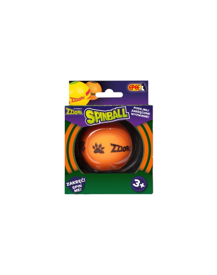 epee EP Spinball - Zakręcona zabawa, pomarańczowa z czarnym. Pantera 092622 główny