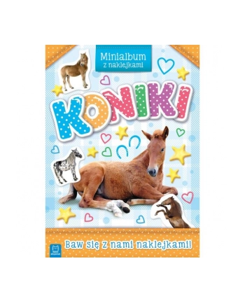 aksjomat Książka Koniki. Minialbum z naklejkami