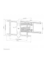 NEOMOUNTS BY NEWSTAR WL40S-850BL18 Select Screen Wall Mount 43-86inch max 60kg full motion 3 pivots VESA 800x400 Black - nr 16