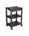 TECHLY Height-Adjustable Smart Cart with Three-Shelves and Drawer - nr 1