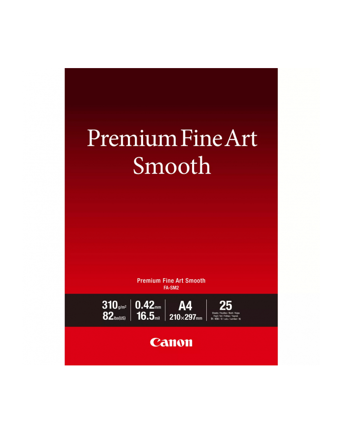 CANON FA-SM2 A4 25Sheets Premium Fine Art Smooth Paper główny