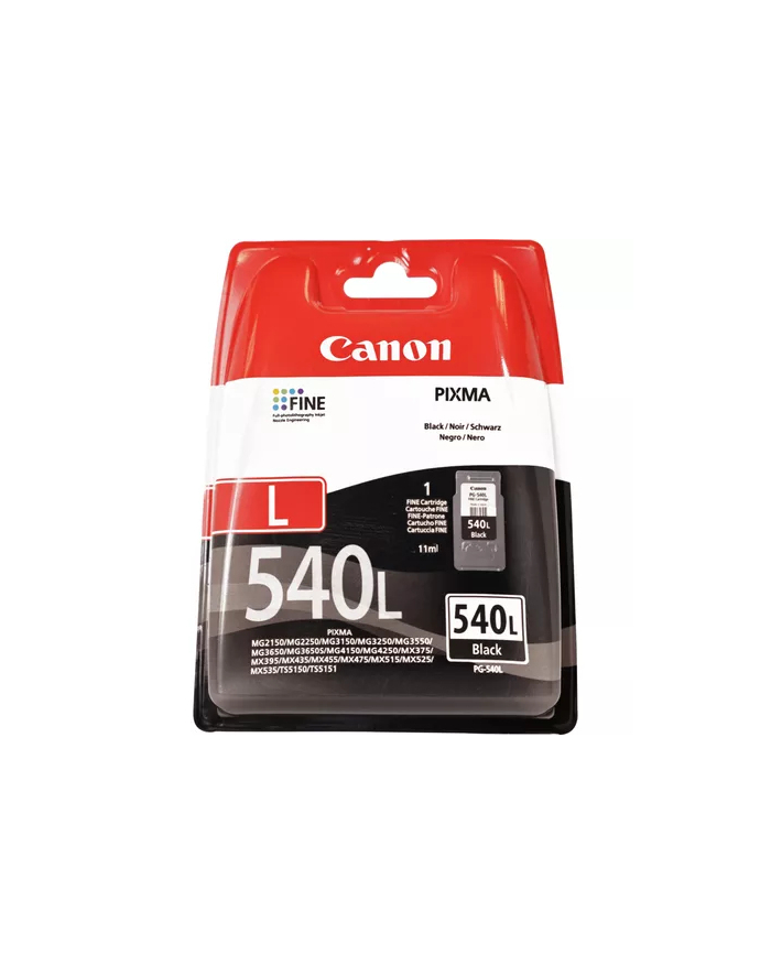 CANON PG-540L BL (wersja europejska)R SEC Ink Cartridge główny