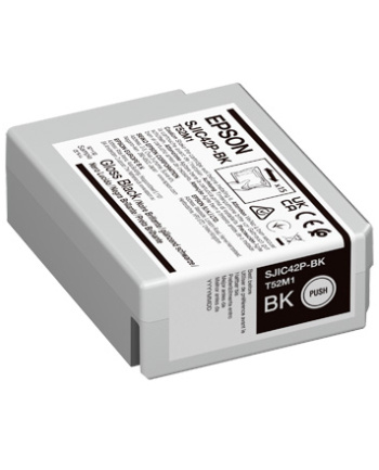 EPSON SJIC42P-BK Ink cartridge for ColorWorks C4000e BK Black