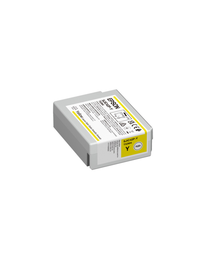 EPSON SJIC42P-Y Ink cartridge for ColorWorks C4000e Yellow główny