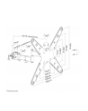 NEOMOUNTS BY NEWSTAR Screen Pole Clamp/Truss Mount 3 pivots VESA 400x400 pole diameter 28-50mm - nr 29