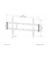NEOMOUNTS BY NEWSTAR WL30-550BL18 Fixed Wallmount 43-86inch Max 70kg VESA max 800x400 Distance to wall 2.3cm Black - nr 103