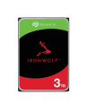 SEAGATE NAS HDD 3TB IronWolf 5400rpm 6Gb/s SATA 256MB cache 3.5inch 24x7 CMR for NAS and RAID rackmount systems BLK - nr 13