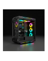 CORSAIR iCUE 5000T RGB Tempered Glass Mid-Tower Smart Case Black - nr 11
