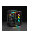 CORSAIR iCUE 5000T RGB Tempered Glass Mid-Tower Smart Case Black - nr 56