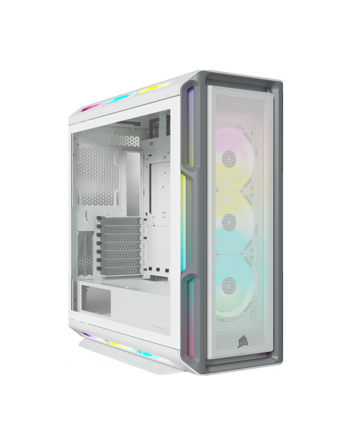 CORSAIR iCUE 5000T RGB Tempered Glass Mid-Tower Smart Case White główny
