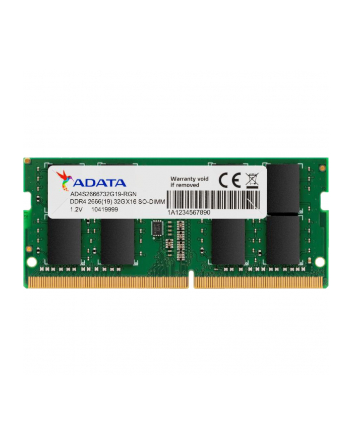 a-data ADATA 4GB DDR4 2666MHz SO-DIMM 19-19-19 główny
