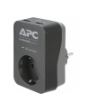 APC Essential SurgeArrest 1 Outlet 2 USB Ports Black 230V Germany - nr 13