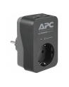 APC Essential SurgeArrest 1 Outlet 2 USB Ports Black 230V Germany - nr 14