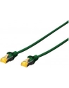 DIGITUS CAT 6A S-FTP patch cable Cu LSZH AWG 26/7 length 2 m color grün - nr 9