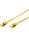 DIGITUS CAT 6A S-FTP patch cable Cu LSZH AWG 26/7 length 3 m color yellow - nr 10