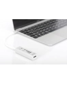 DIGITUS HUB/Koncentrator 3-portowy OTG USB Typ C USB 2.0 HighSpeed czytnik kart SD/Micro SD aluminium - nr 13