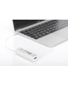 DIGITUS HUB/Koncentrator 3-portowy OTG USB Typ C USB 2.0 HighSpeed czytnik kart SD/Micro SD aluminium - nr 4