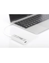 DIGITUS HUB/Koncentrator 3-portowy OTG USB Typ C USB 2.0 HighSpeed czytnik kart SD/Micro SD aluminium - nr 7