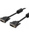 DIGITUS DVI-D Cable M/M 18+1 5.0m bulk DVI-D 18+1 M to DVI-D 18+1 M Single Link Kolor: CZARNY - nr 3