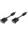 DIGITUS DVI-D Cable M/M 18+1 5.0m bulk DVI-D 18+1 M to DVI-D 18+1 M Single Link Kolor: CZARNY - nr 4