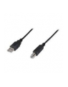 assmann electronic ASSMANN USB 2.0 connection cable type A - B M/M 1.0m USB 2.0 conform bl - nr 1