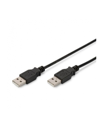 assmann electronic ASSMANN USB 2.0 connection cable type A M/M 1.8m USB 2.0 conform bl