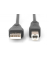 assmann electronic ASSMANN USB 2.0 cable 3m m/m type A - B Kolor: CZARNY - nr 4