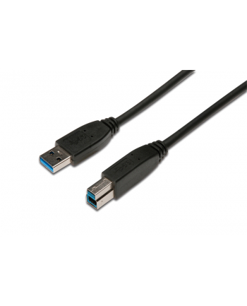 assmann electronic ASSMANN USB 3.0 connection cable type A - B M/M 1.8m USB 3.0 conform UL bl