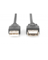 assmann electronic ASSMANN 150x USB2.0 extension cable 3m USB A/M to A/F bulk Kolor: CZARNY - nr 3