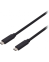 assmann electronic DIGITUS Kabel połączeniowy USB 3.1 Gen.2 SuperSpeed+ 10Gbps Typ USB C/USB C M/M Power Delivery czarny 1m - nr 2