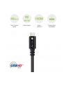 TECHLY USB 4 Gen 3 Type-C Cable M/M E-Mark 8K 40Gbps 100W PD 0.8m - nr 12