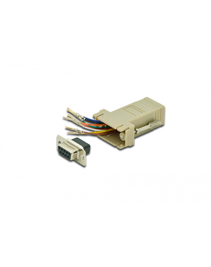 assmann electronic DIGITUS Adapter RS232/RJ45 MODULARNYny Typ DSUB9/RJ45 Ż/Ż główny