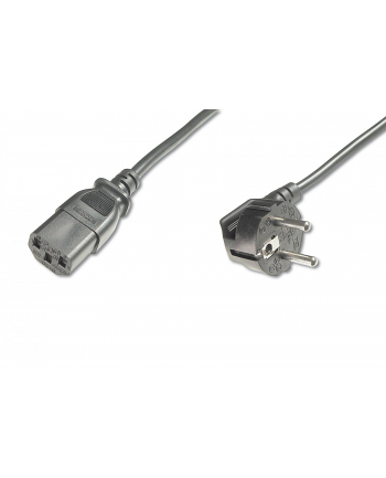 assmann electronic DIGITUS Kabel połączeniowy zasilający Typ Schuko kątowy/IEC C13 M/Ż czarny 2.5m nr 1