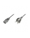 assmann electronic ASSMANN 1x power cable schuko - C15 Kolor: CZARNY 1.8m - nr 2