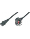 assmann electronic DIGITUS Kabel połączeniowy zasilający Typ UK kątowy/IEC C13 M/Ż czarny 18m - nr 4