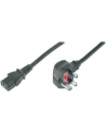 assmann electronic DIGITUS Kabel połączeniowy zasilający Typ UK kątowy/IEC C13 M/Ż czarny 18m - nr 7