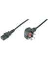 assmann electronic DIGITUS Kabel połączeniowy zasilający Typ UK kątowy/IEC C13 M/Ż czarny 18m - nr 8
