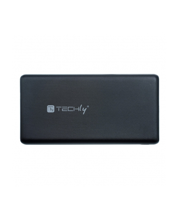 TECHLY Power Bank Charger 10000mAh 2x USB 1x USB-C with USB-C Cable