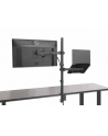 MANHATTAN Desktop Combo Mount with Monitor Arm and Laptop Stand 13 to 32inch Monitor up to 8kg and 10 to 17inch Notebook up to 8 kg - nr 13