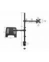 MANHATTAN Desktop Combo Mount with Monitor Arm and Laptop Stand 13 to 32inch Monitor up to 8kg and 10 to 17inch Notebook up to 8 kg - nr 23