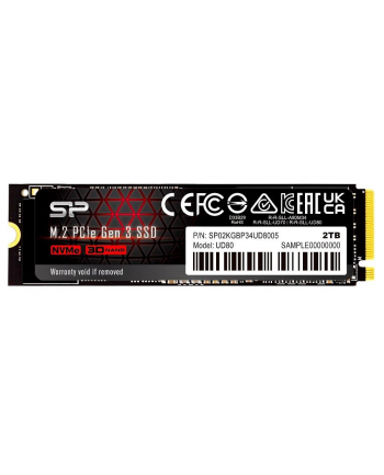 silicon power computer ' communicat SILICON POWER SSD UD80 2TB M.2 PCIe Gen3 x4 NVMe 3400/3000 MB/s