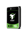 SEAGATE Exos X20 18TB HDD SATA 6Gb/s 7200RPM 256MB cache 3.5inch 512e/4KN Standard - nr 4