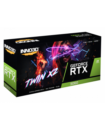 INNO3D GeForce RTX 3060 Twin X2 12GB GDDR6 3xDP+HDMI